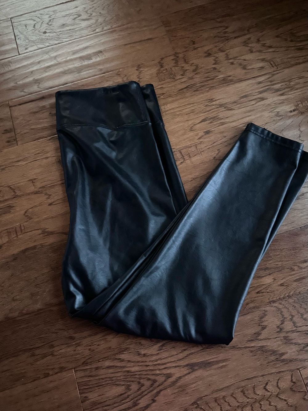 Boston Proper Black Faux Leather Leggings